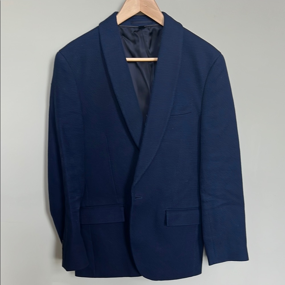 J. Crew Shawl Collar Thick Weave Tuxedo Jacket